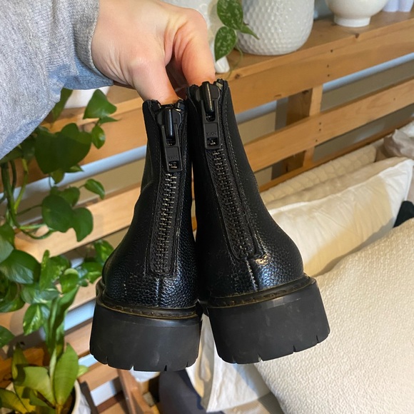 Matt & natt Mira black vegan leather short boot - Picture 6 of 7